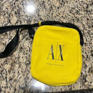 Armani exchange bag, yellow